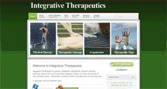 Desktop Screenshot of integrativetherapeutics.com