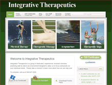 Tablet Screenshot of integrativetherapeutics.com